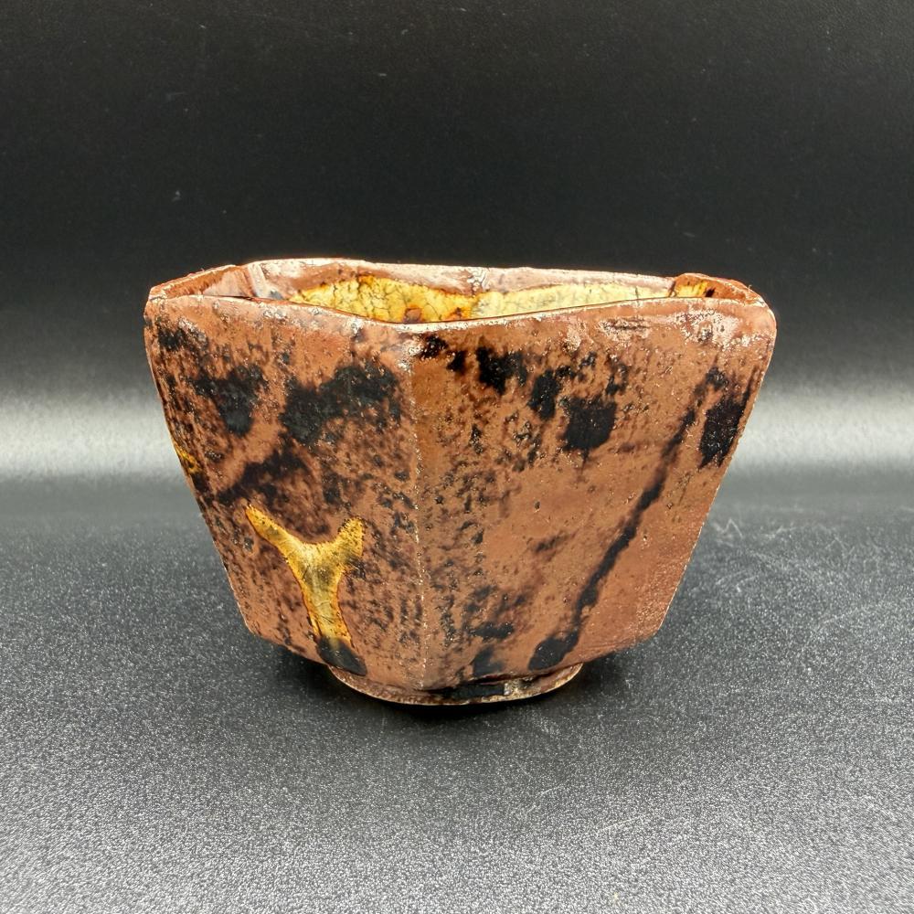 古瀬戸六角酒盃